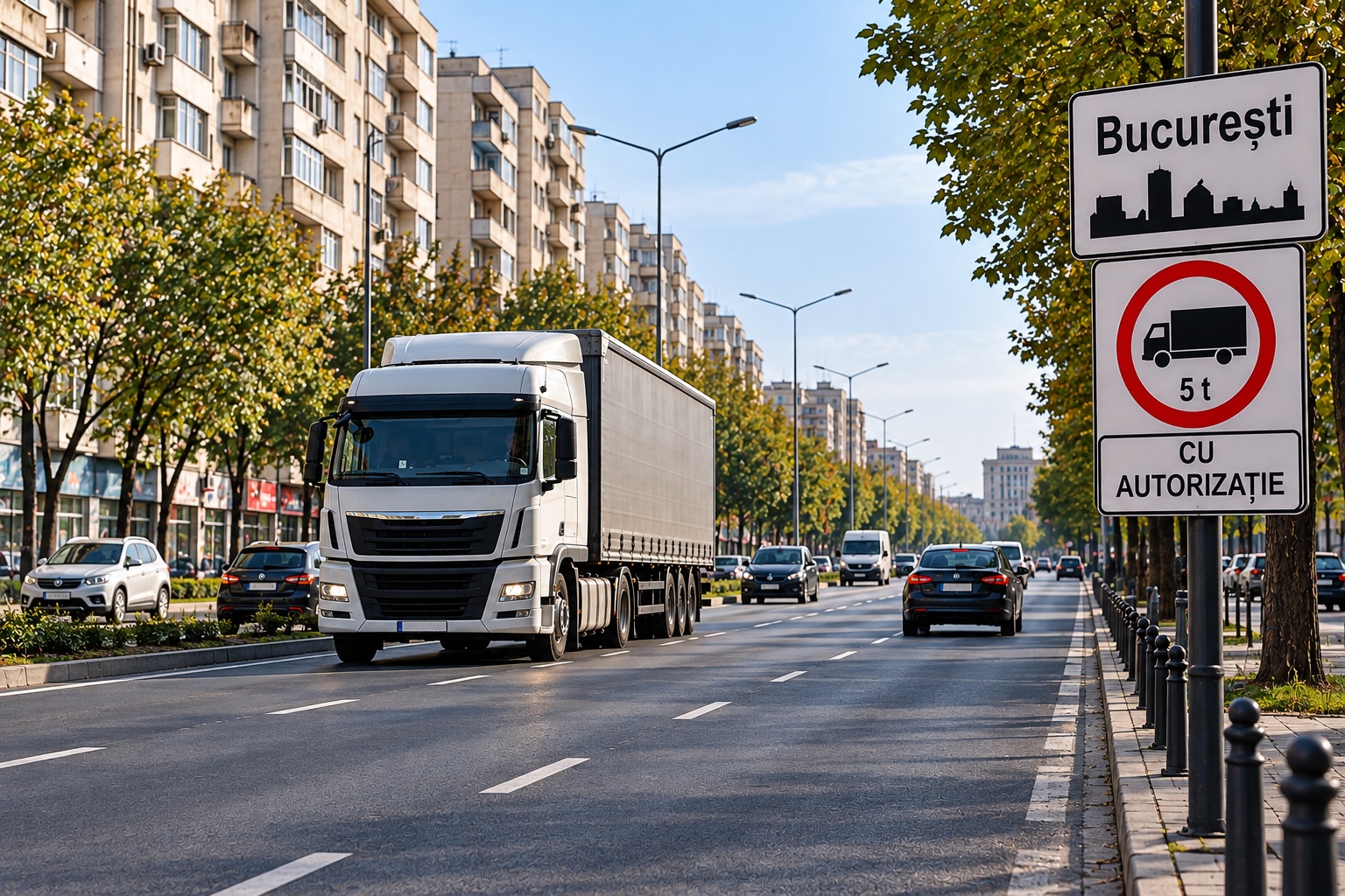 Bucureștiul schimbă regulile de circulație. Amenzile ajung la 10.000 de lei