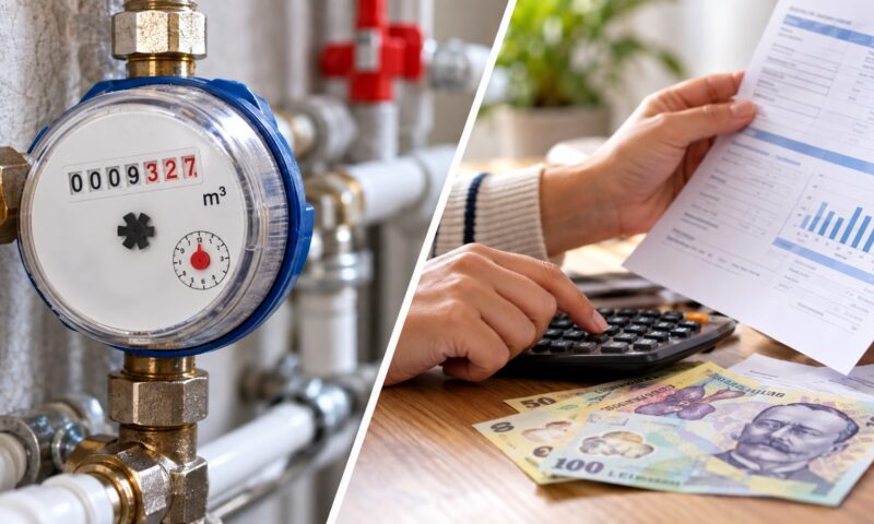 Consumul de apă nu bate mereu cu factura. De ce apar diferențele la întreținere