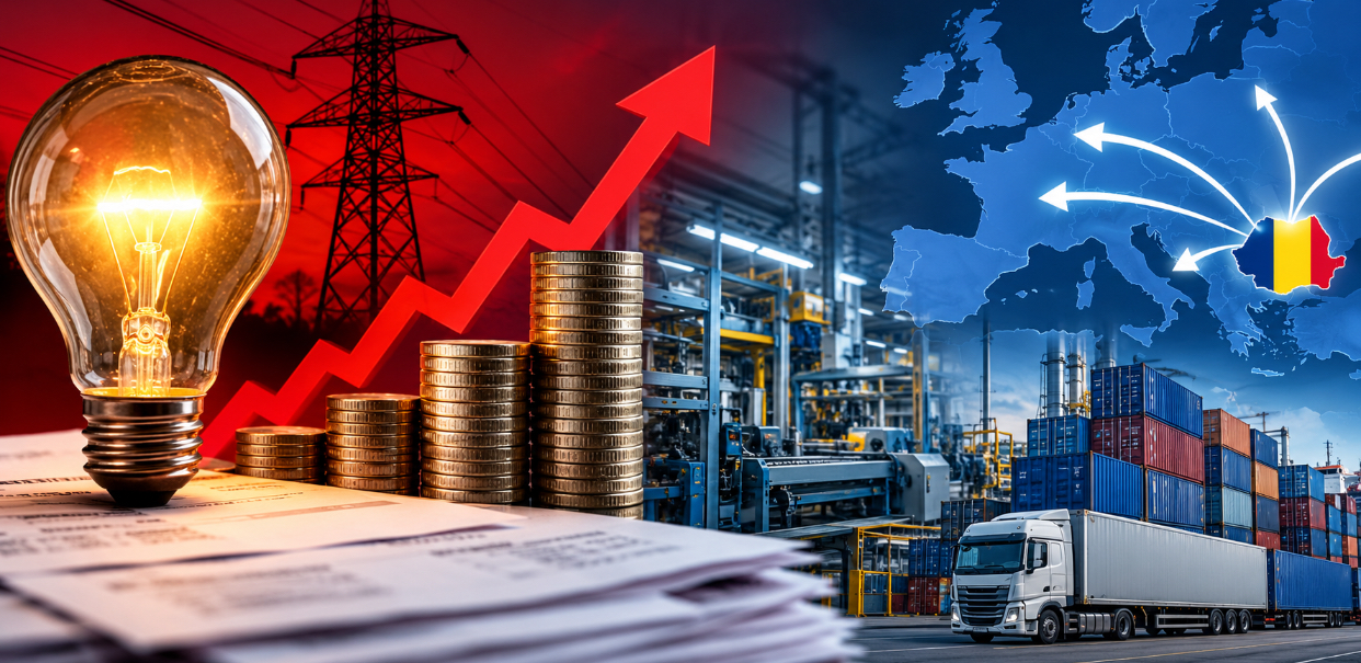 România, în fața unor provocări economice majore: energia scumpă și pierderea competitivității