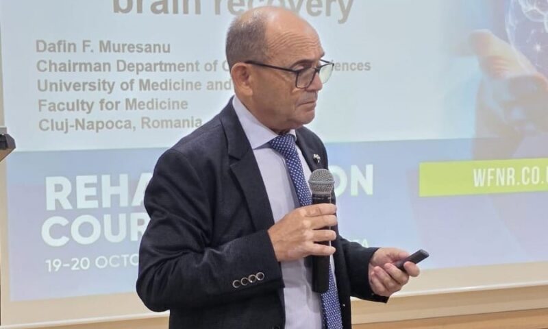 Prof. Dafin Mureșanu, reales în conducerea organizației mondiale de neuroreabilitare