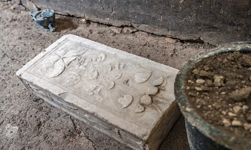 Dulapul unei femei din Pompei, descoperit după aproape 2.000 de ani. Ce ascundea