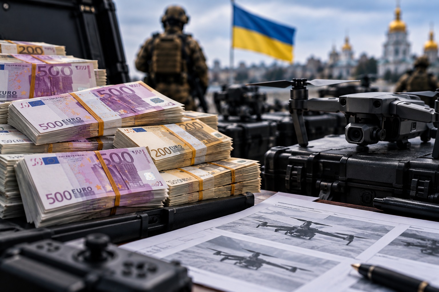 Ucraina: drone militare cumpărate cu prețuri majorate cu 90%. Prejudiciul estimat ajunge la 6 milioane de dolari