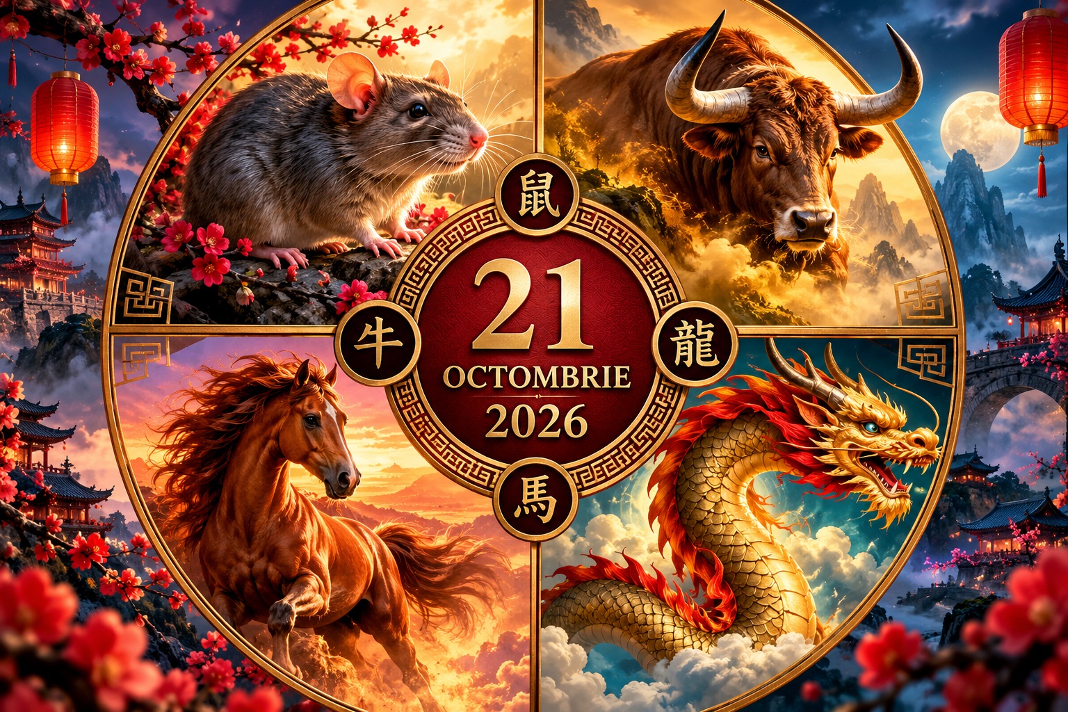 Patru zodii chinezești intră într-o perioadă de schimbare pe 21 octombrie. Ce aduce Ziua Distrugerii