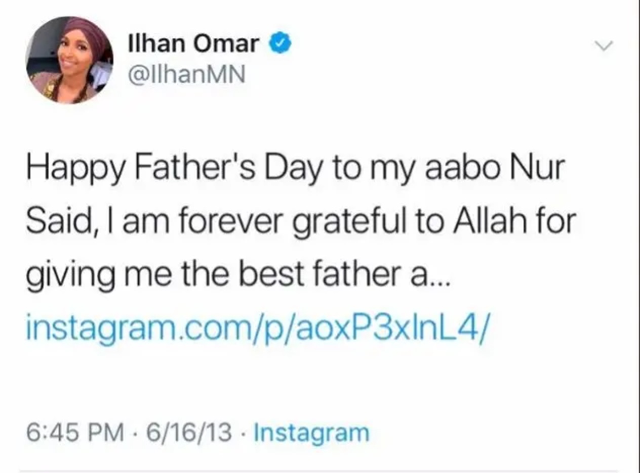 ilhan omar tweet