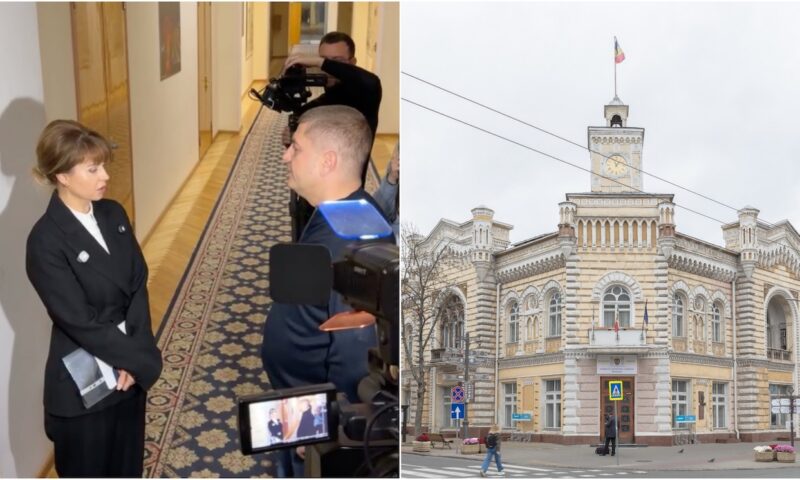 Cu executorul la ușa Primăriei Chișinău. Irina Gutnic cere să revină în funcție, Ion Ceban invocă expirarea mandatului