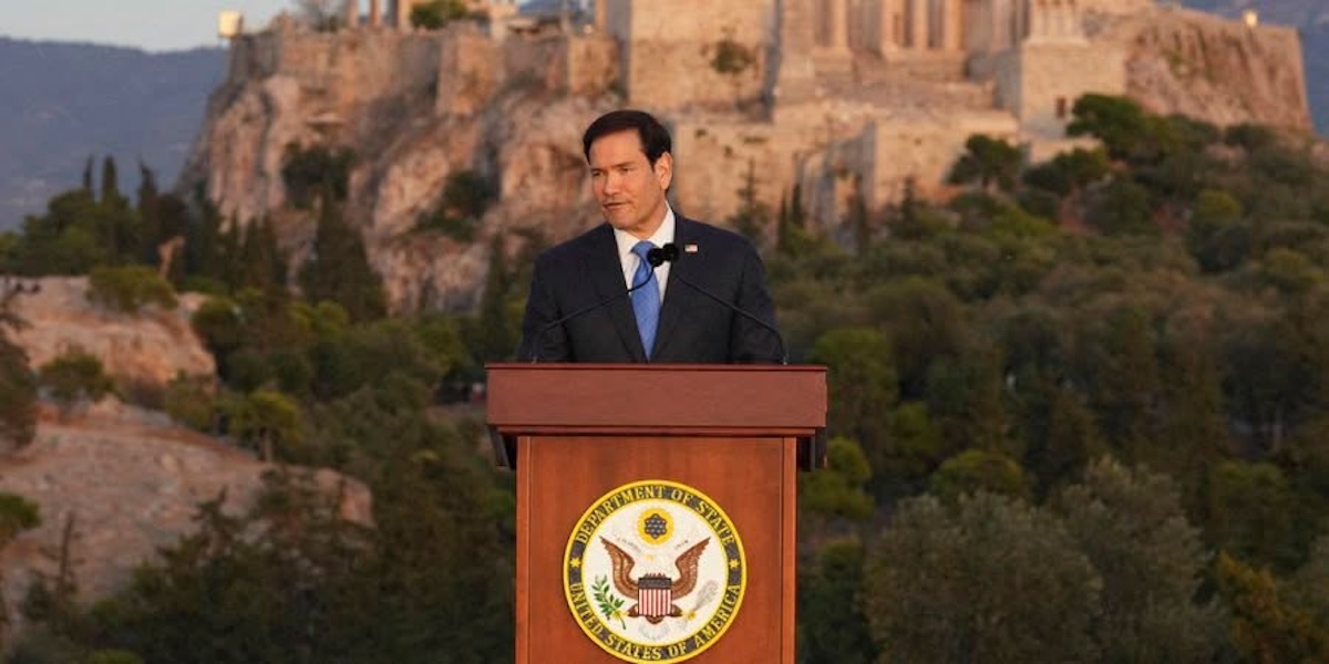 Discurs la Atena al lui Marco Rubio