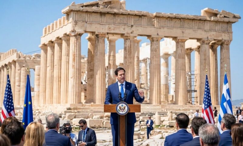 Discurs istoric la Atena! Marco Rubio dă de pământ cu globalismul și cere Europei să se trezească