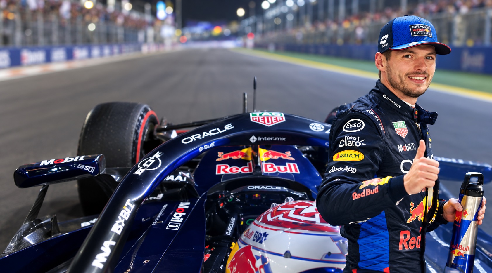 Max Verstappen câștigă Marele Premiu din Singapore. A doua victorie consecutivă pentru pilotul Red Bull