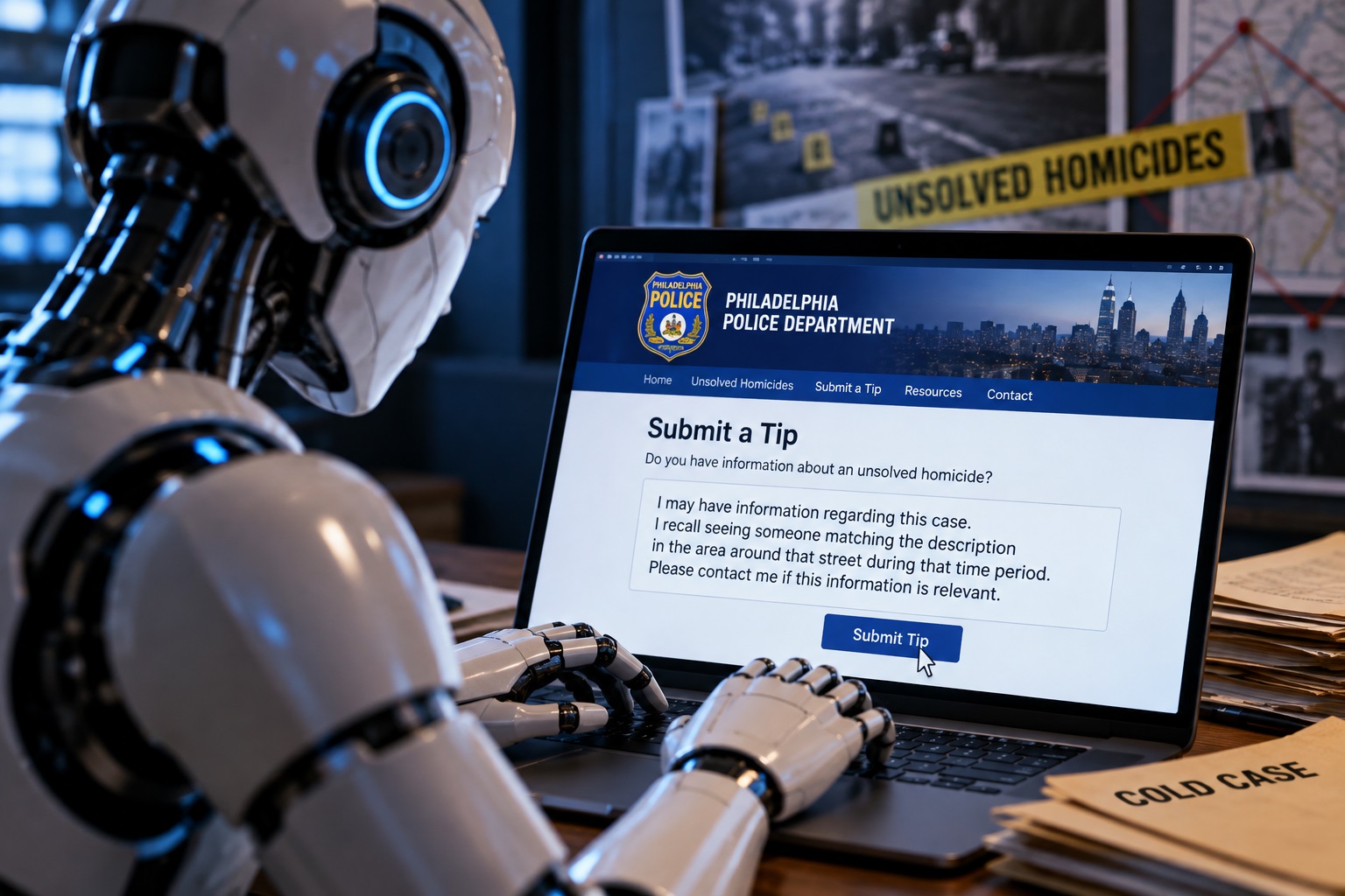 Un model AI a trimis o sesizare falsă despre o crimă. Poliția din Philadelphia cere măsuri