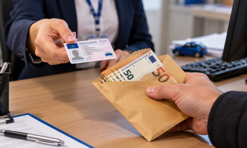 Percheziții la Permise Buzău. Candidații ar fi plătit până la 1.000 de euro