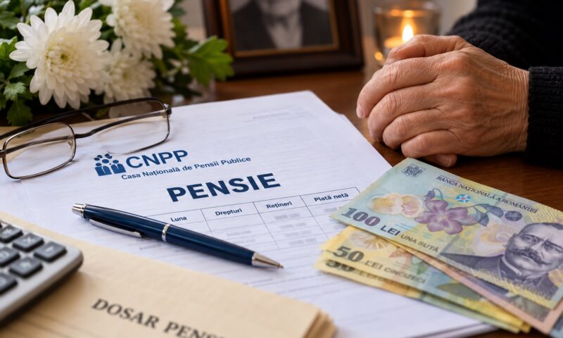 Pensia neîncasată în luna decesului poate fi recuperată. Cine are dreptul la bani și ce acte sunt necesare