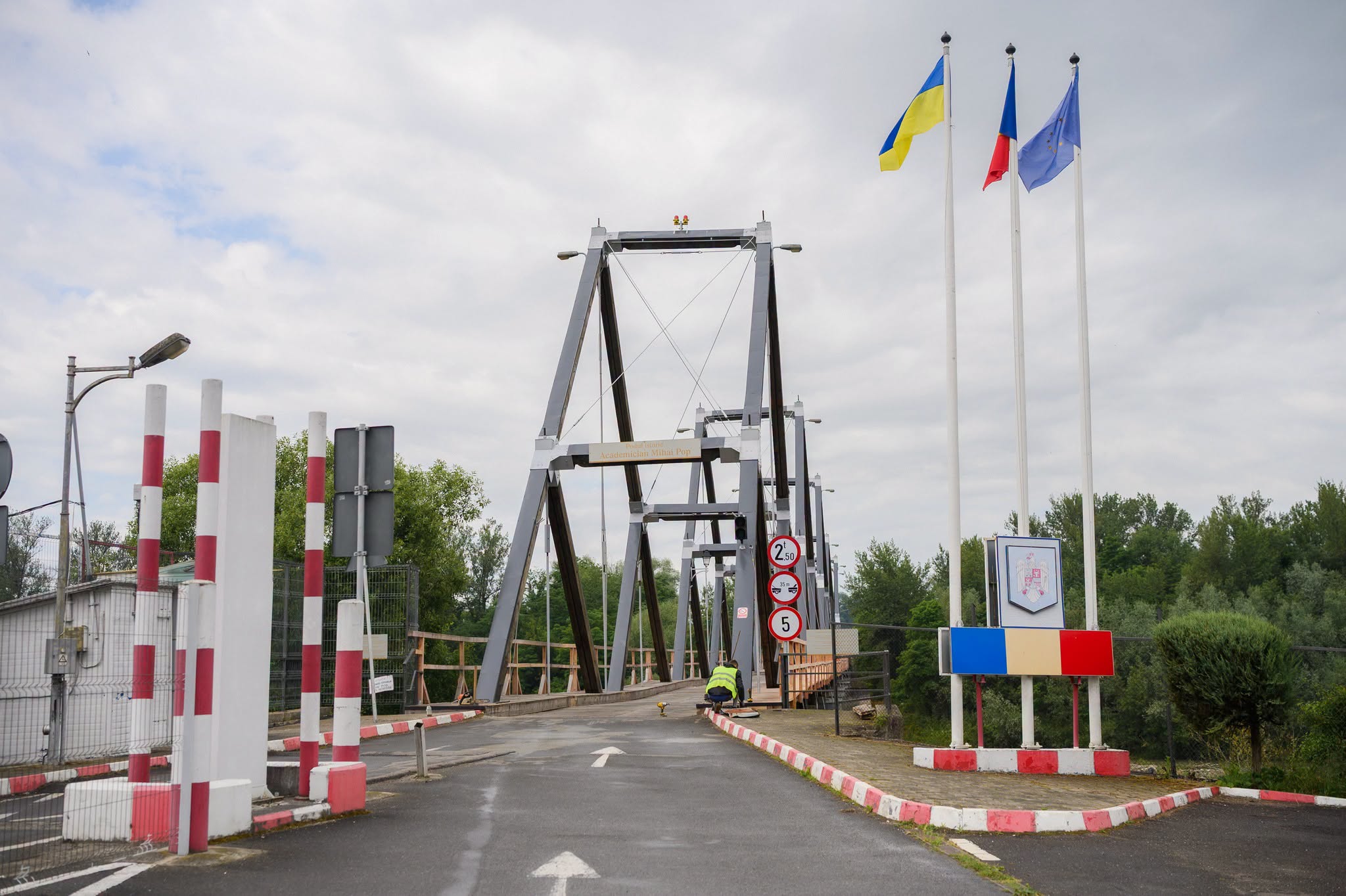 Un nou pod rutier leagă România de Ucraina. Va fi deschis pe 8 octombrie