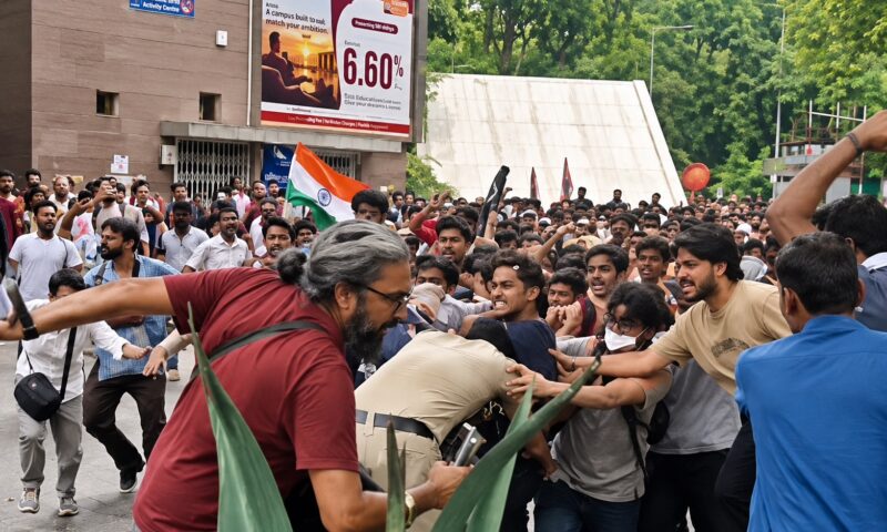 Peste 2.000 de persoane, reținute în India. Delhi, paralizat de măsuri de securitate