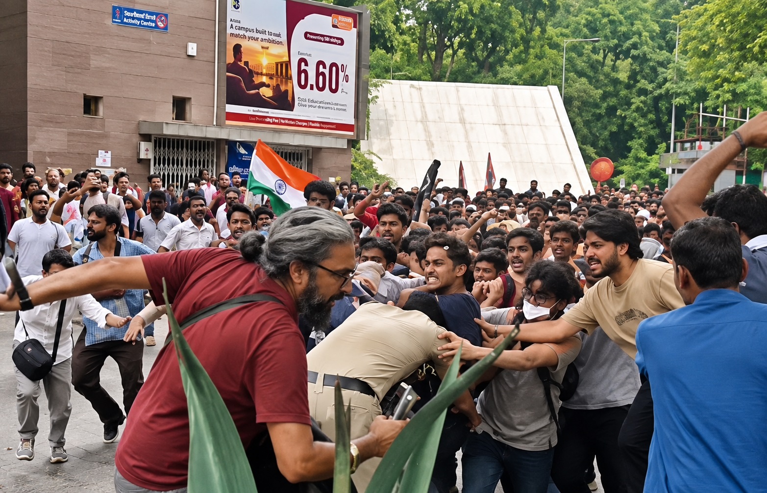Peste 2.000 de persoane, reținute în India. Delhi, paralizat de măsuri de securitate