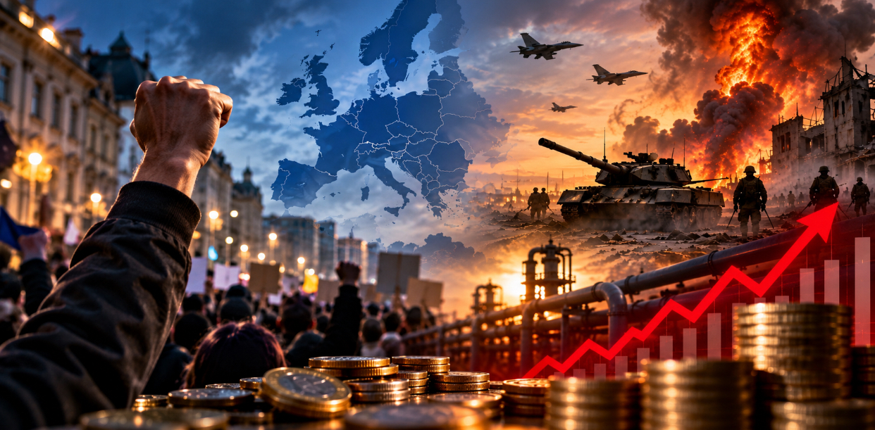 Europa, prinsă între conflicte și scumpiri. Riscurile unei confruntări militare de amploare