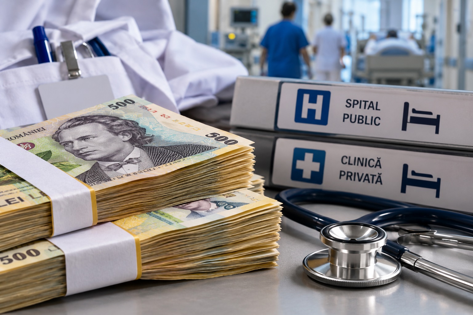 128 de miliarde de lei pentru Sănătate. Cei mai mulți bani se duc în salarii și furnizori privați