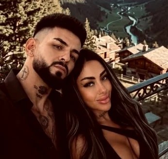 Vlad Bălțățeanu și iubita lui Valentina