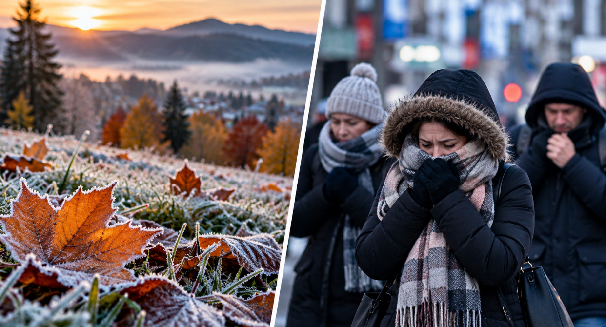 Ninsori la munte și temperaturi sub zero grade în București. Cum va evolua vremea în următoarea perioadă