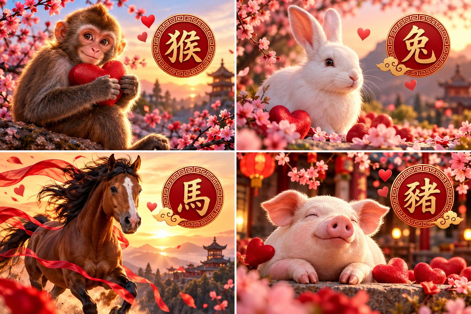 Patru zodii chinezești au parte de iubire pe 25 octombrie. Cine atrage noi sentimente