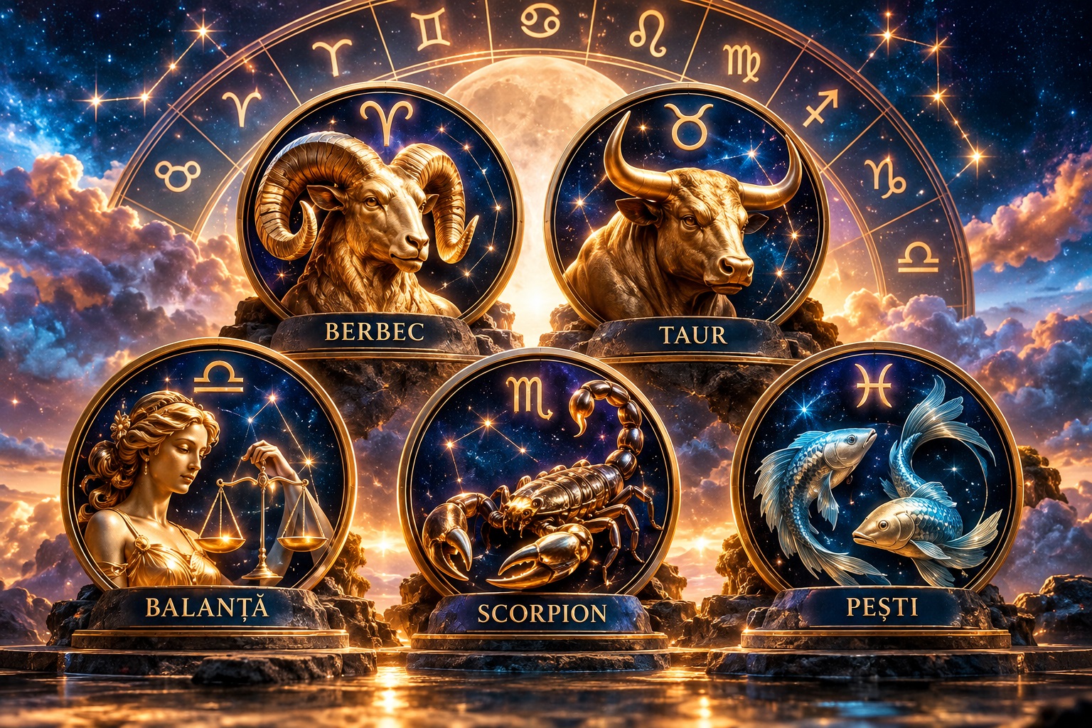 Cinci zodii au o lună favorabilă în octombrie. Ce aduce perioada pentru ele