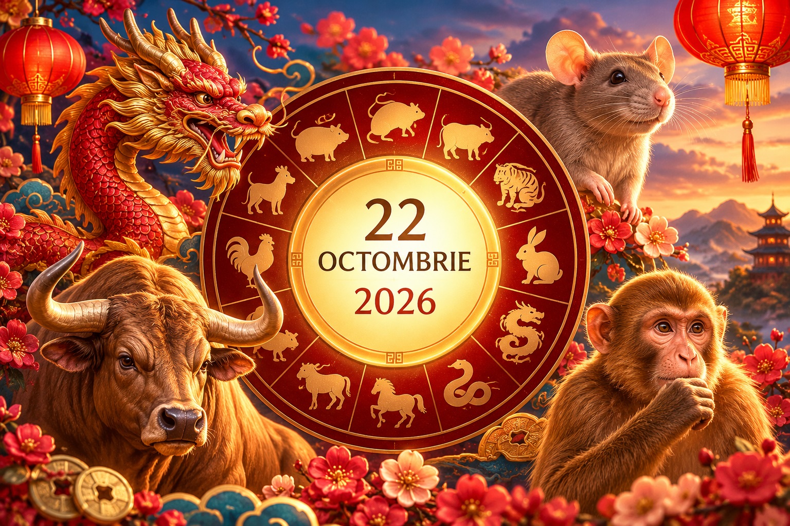 Patru zodii chinezești pot avea parte de reușite pe 22 octombrie. Ce le ajută